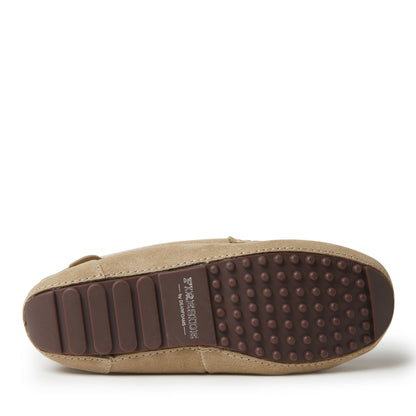 Women's Fireside by Dearfoams Mel Genuine Shearling Moccasin | Dearfoams