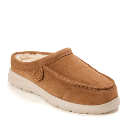 Men's Fireside by Dearfoams Lithgow Genuine Shearling Clog | Dearfoams
