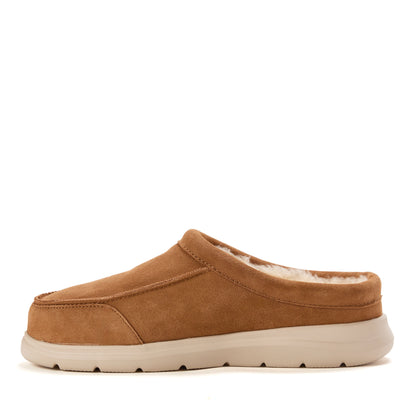 Men's Fireside by Dearfoams Lithgow Genuine Shearling Clog | Dearfoams