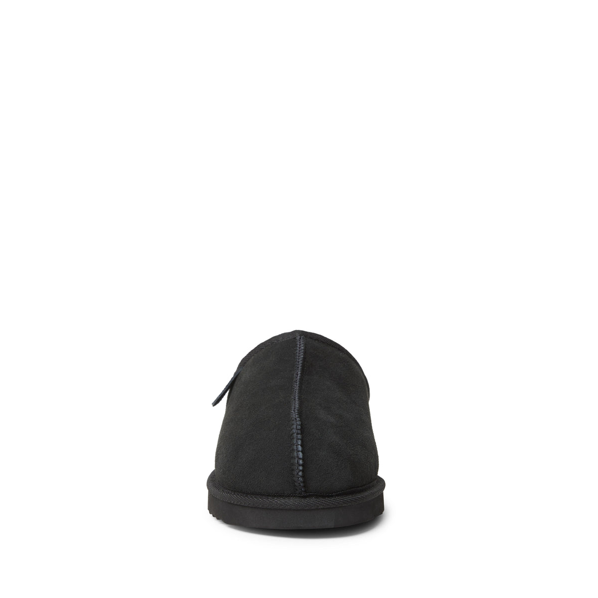 Men's Fireside by Dearfoams Grafton Genuine Shearling Clog Slipper with Woven Accent | Dearfoams