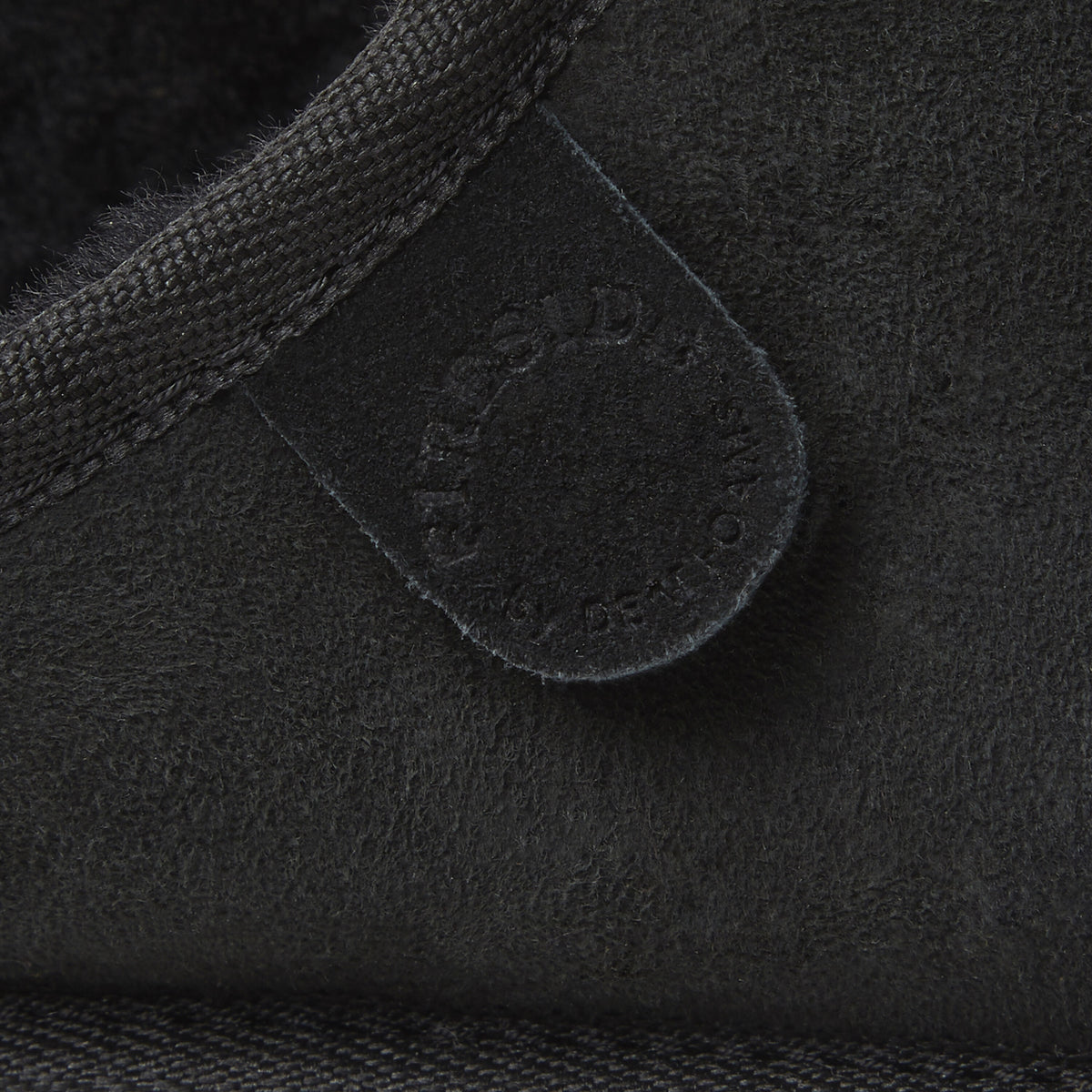 Men's Fireside by Dearfoams Grafton Genuine Shearling Clog Slipper with Woven Accent | Dearfoams