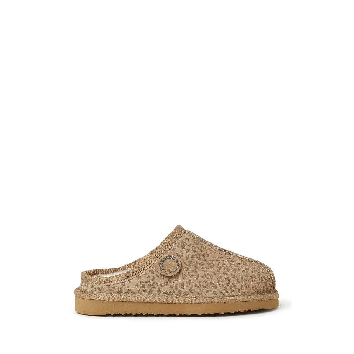 Kid's Fireside by Dearfoams Dempsey Genuine Shearling Clog Slipper | Dearfoams