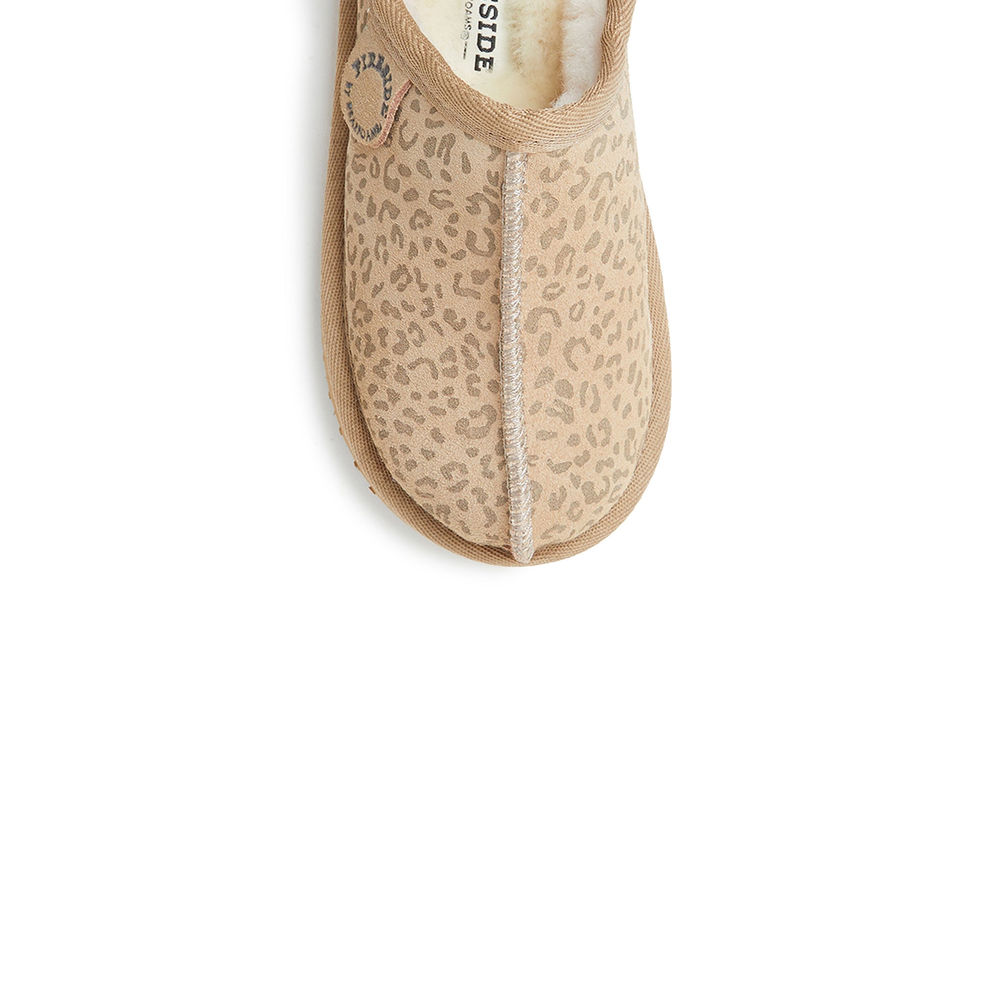 Kid's Fireside by Dearfoams Dempsey Genuine Shearling Clog Slipper | Dearfoams