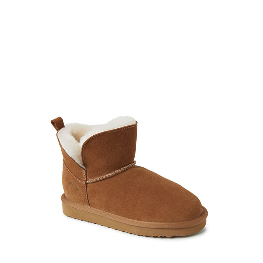 Kid's Fireside by Dearfoams Bunbury Genuine Shearling Boot | Dearfoams