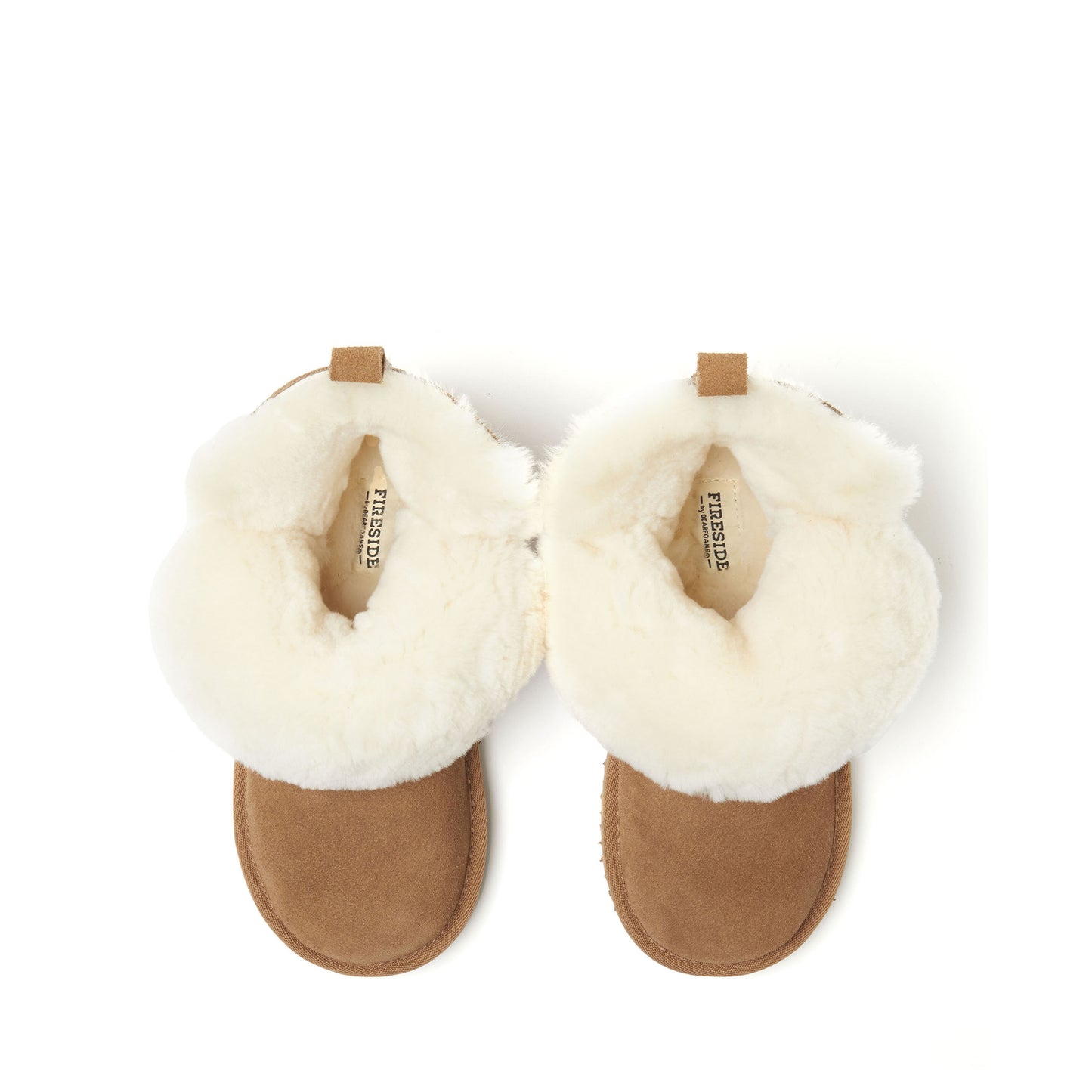 Kid's Fireside by Dearfoams Bunbury Genuine Shearling Boot | Dearfoams