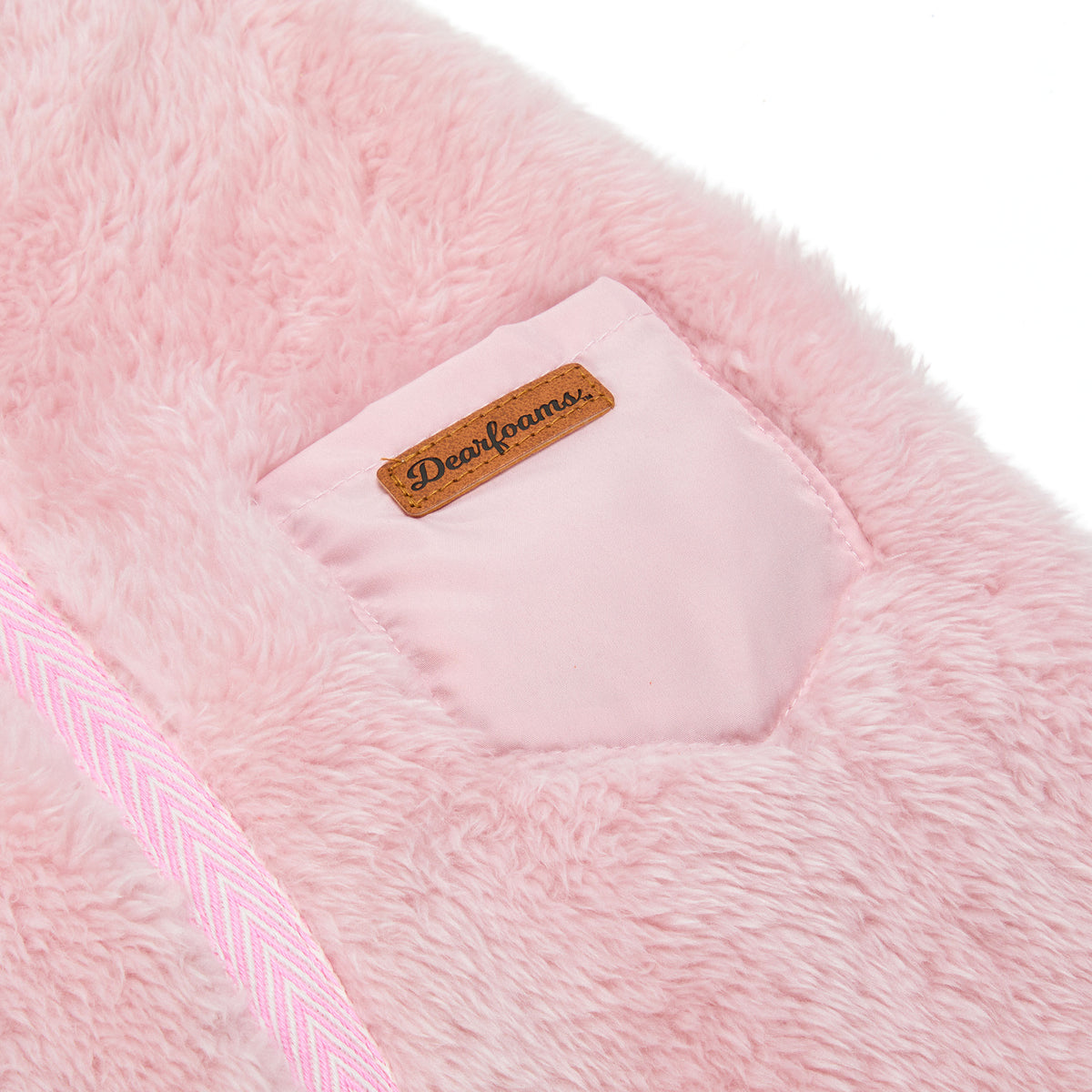Plush Dog Jacket in Pink | Dearfoams