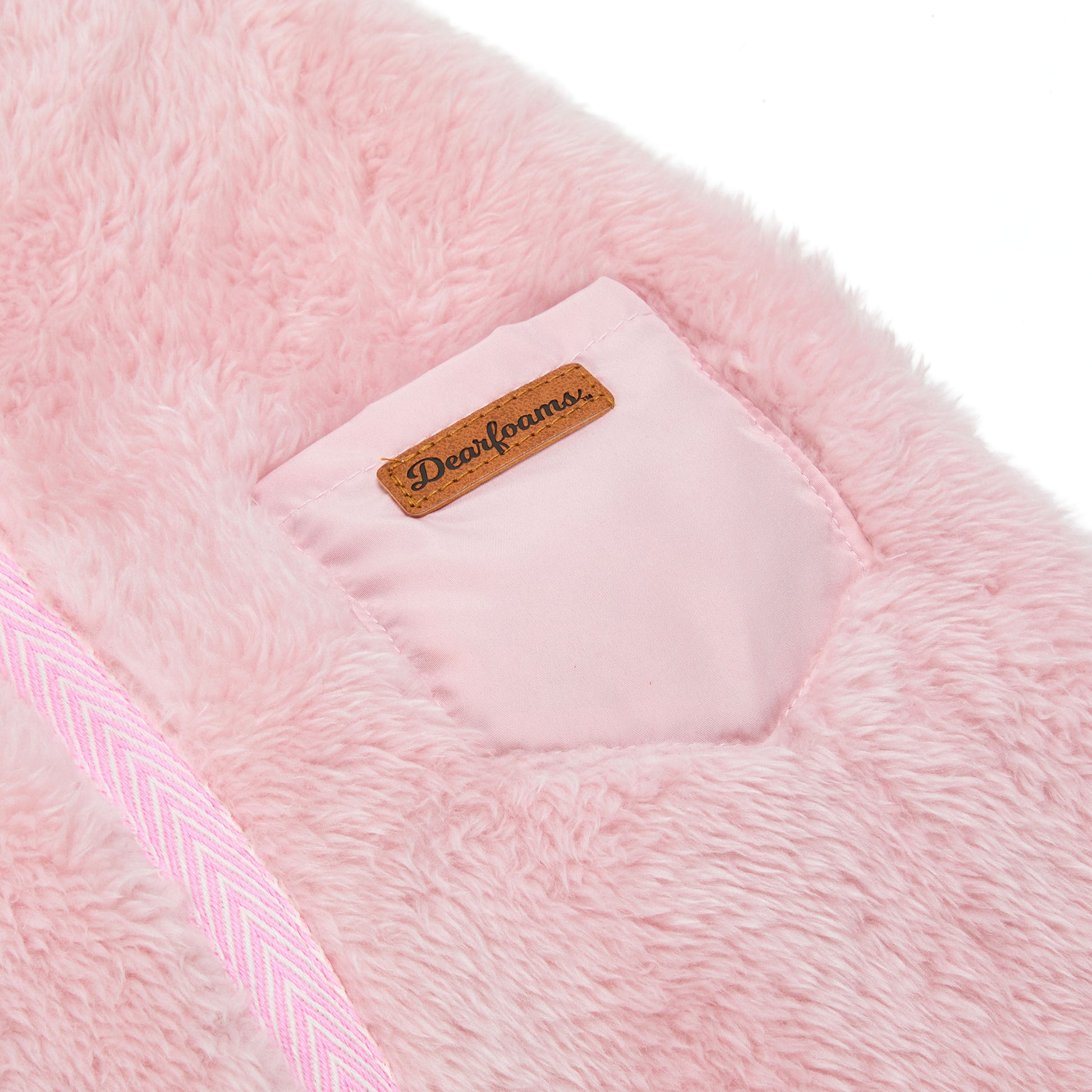 Plush Dog Jacket in Pink | Dearfoams