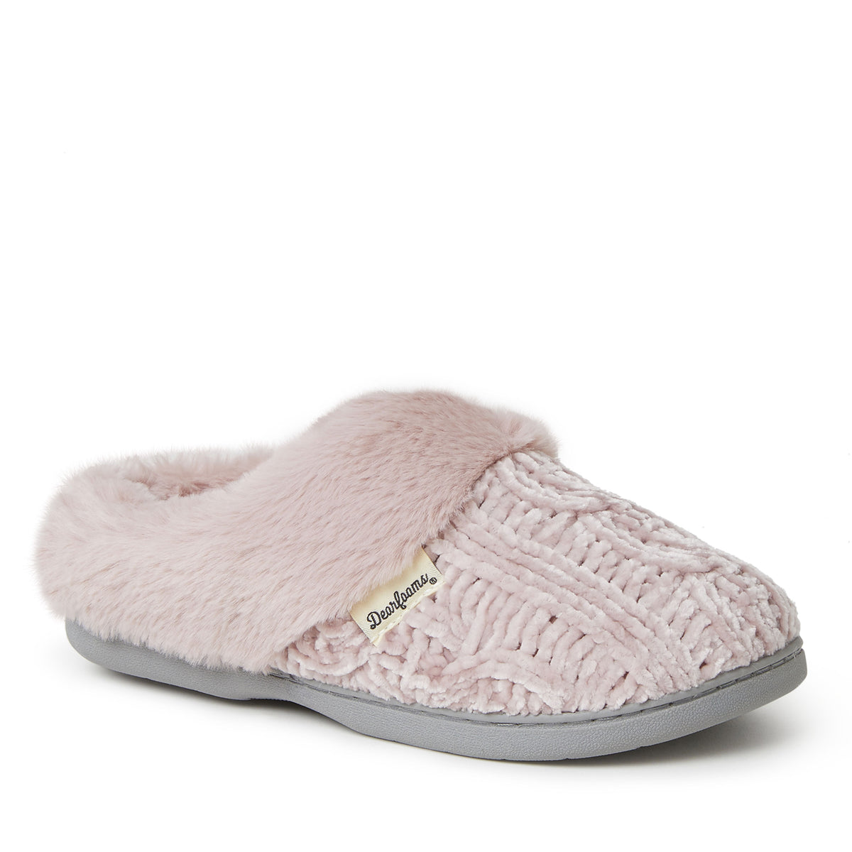 Women's Claire Cable Knit Chenille Clog | Dearfoams