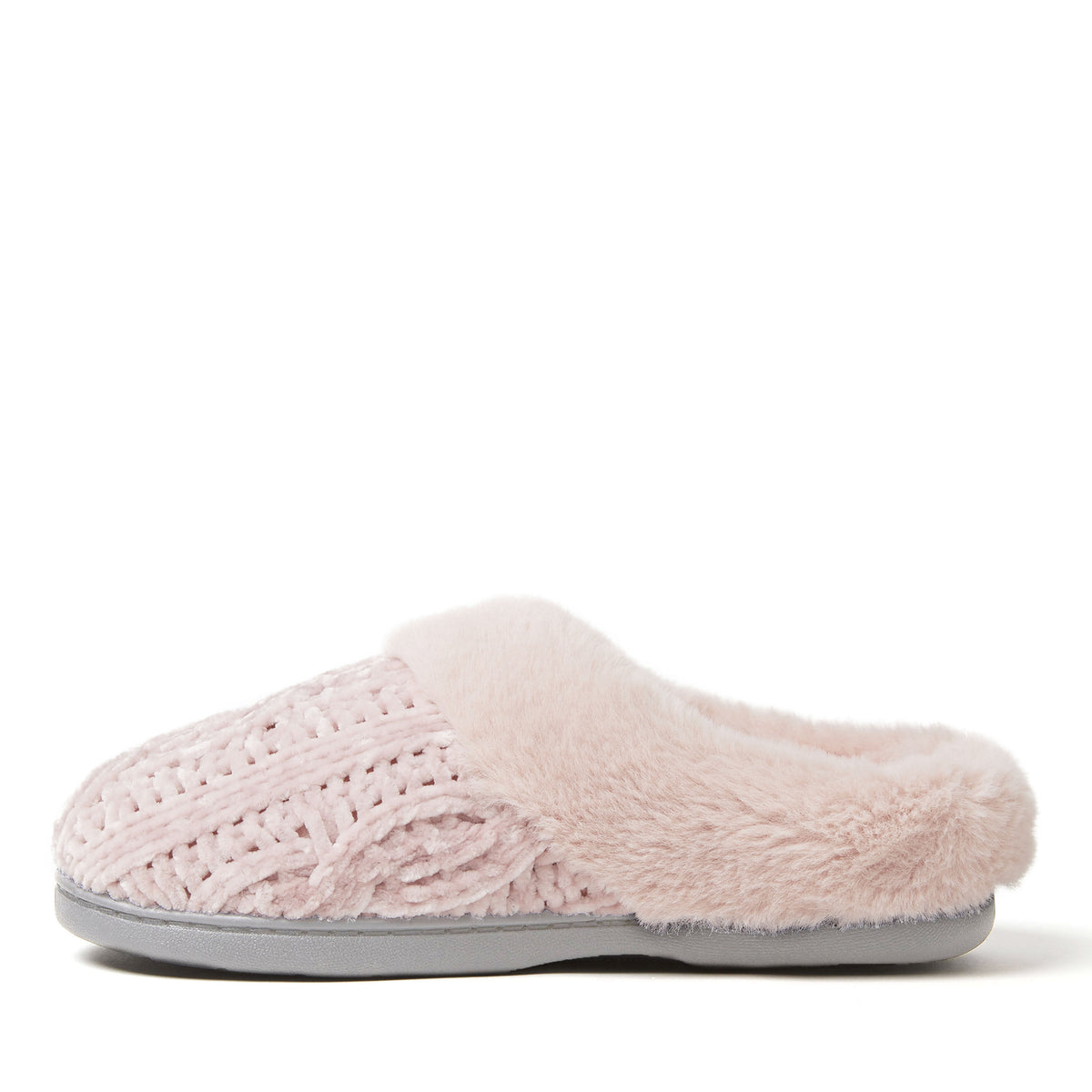 Women's Claire Cable Knit Chenille Clog | Dearfoams