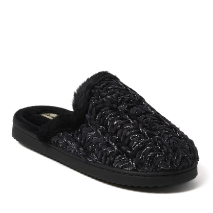 Women's Paris Chenille Shaped Tab Scuff | Dearfoams