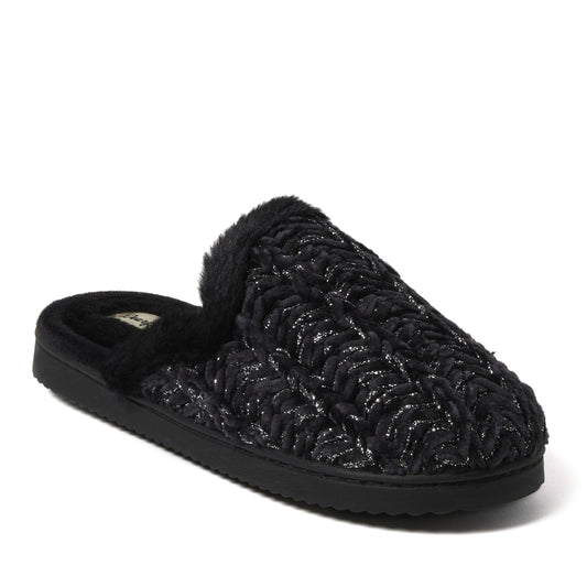 Women's Paris Chenille Shaped Tab Scuff | Dearfoams