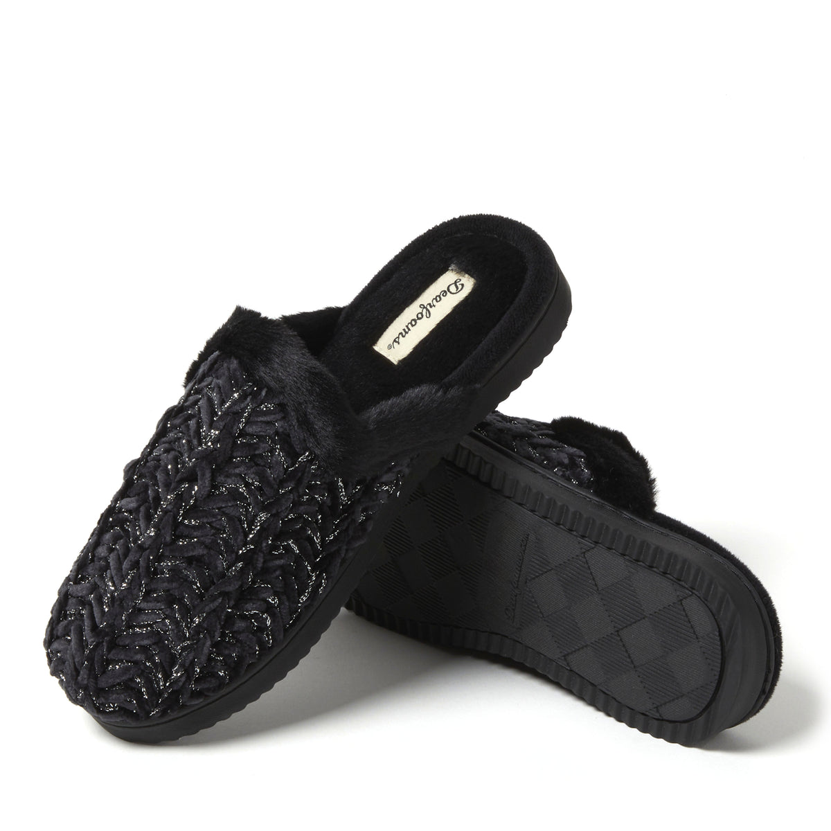 Women's Paris Chenille Shaped Tab Scuff | Dearfoams