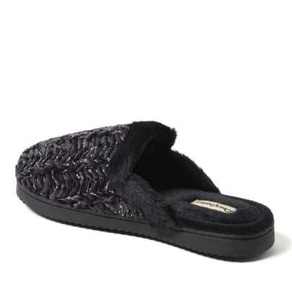 Women's Paris Chenille Shaped Tab Scuff | Dearfoams