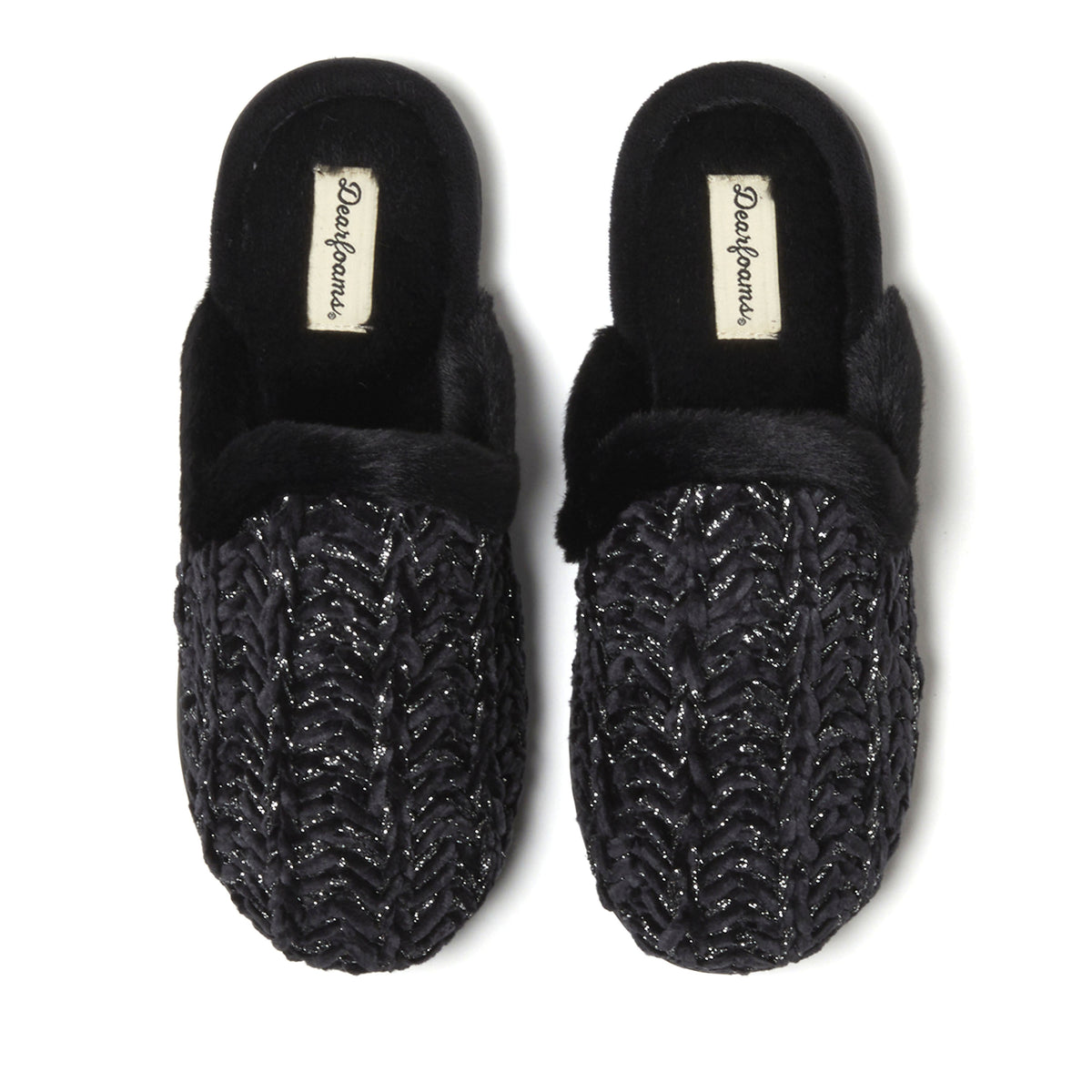 Women's Paris Chenille Shaped Tab Scuff | Dearfoams