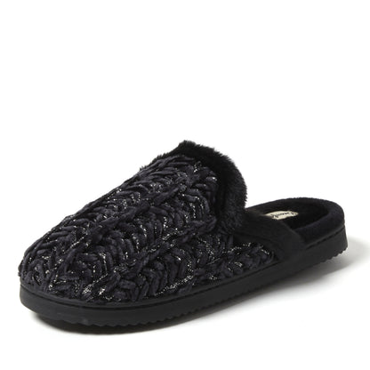 Women's Paris Chenille Shaped Tab Scuff | Dearfoams