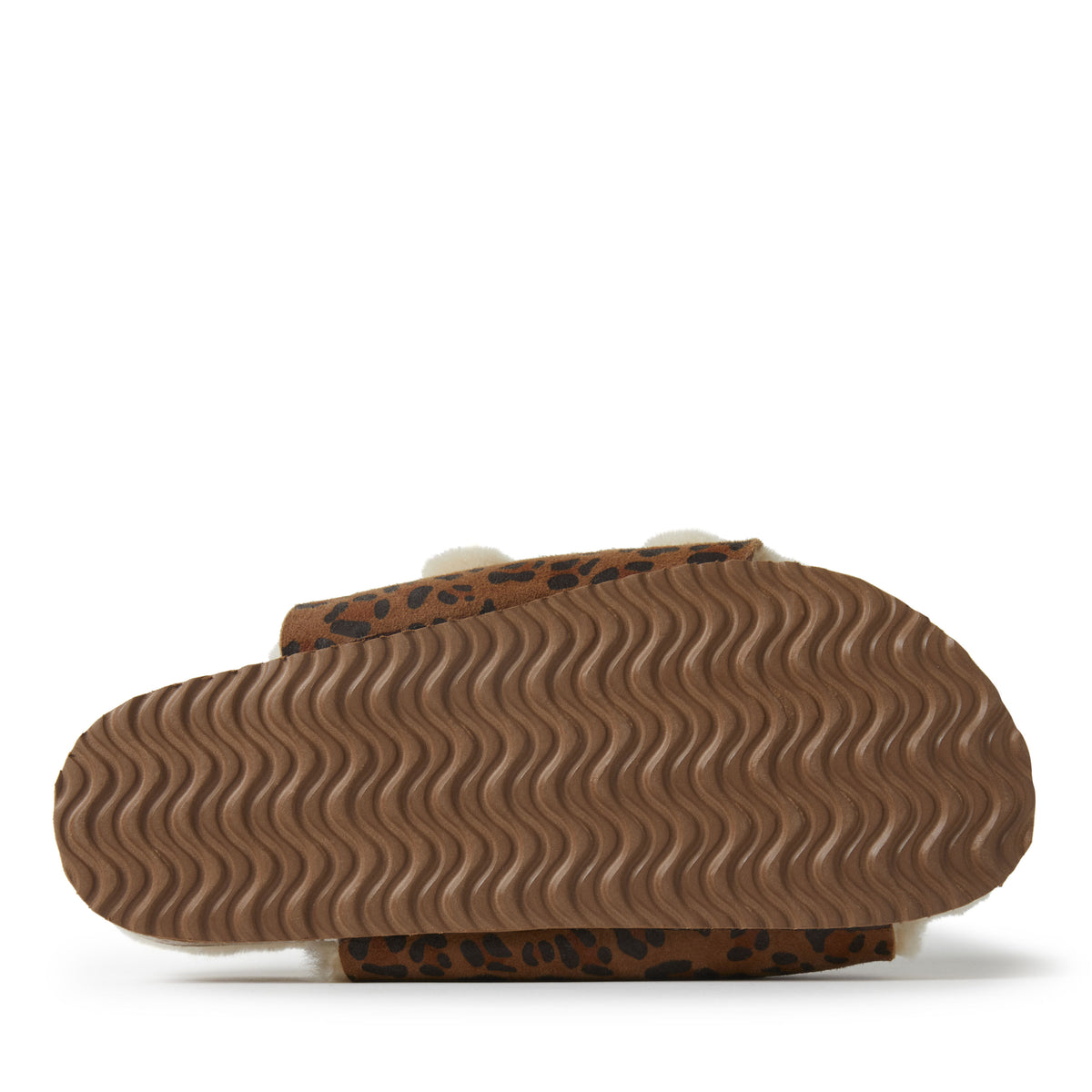 Tamworth Cork Molded Footbed Women's Double Band Slides  | Dearfoams