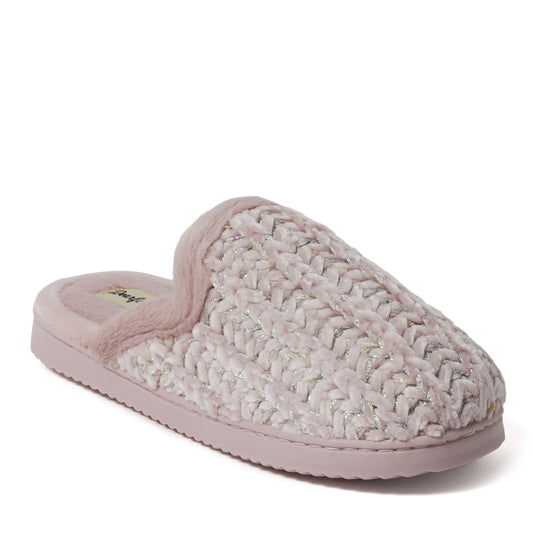 Women's Paris Chenille Shaped Tab Scuff | Dearfoams