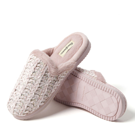 Women's Paris Chenille Shaped Tab Scuff | Dearfoams