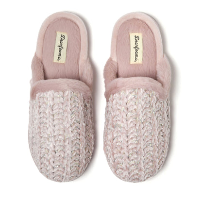 Women's Paris Chenille Shaped Tab Scuff | Dearfoams