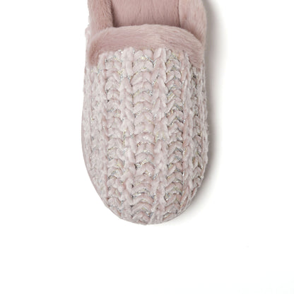Women's Paris Chenille Shaped Tab Scuff | Dearfoams