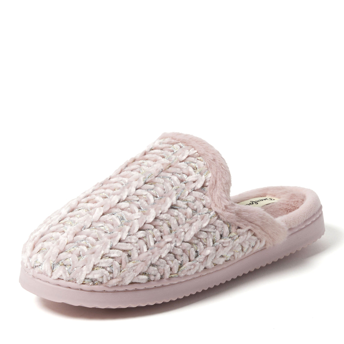 Women's Paris Chenille Shaped Tab Scuff | Dearfoams