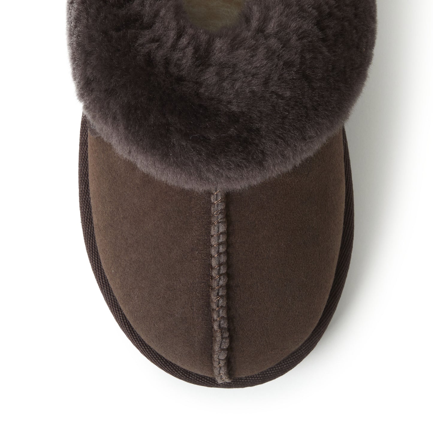 Women's Fireside by Dearfoams Sydney Genuine Shearling Scuff Slipper | Dearfoams