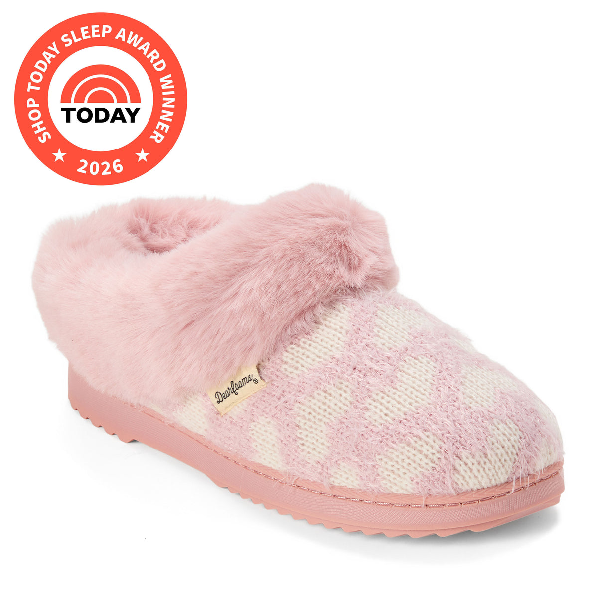Women's Hannah Festive Knit Clog | Dearfoams