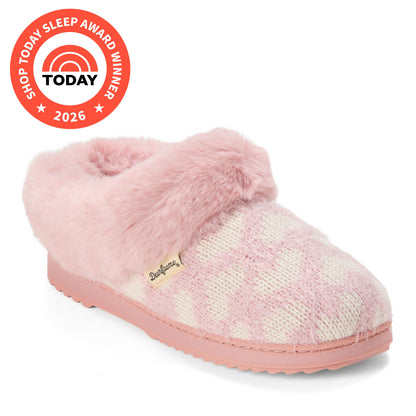 Women's Hannah Festive Knit Clog | Dearfoams