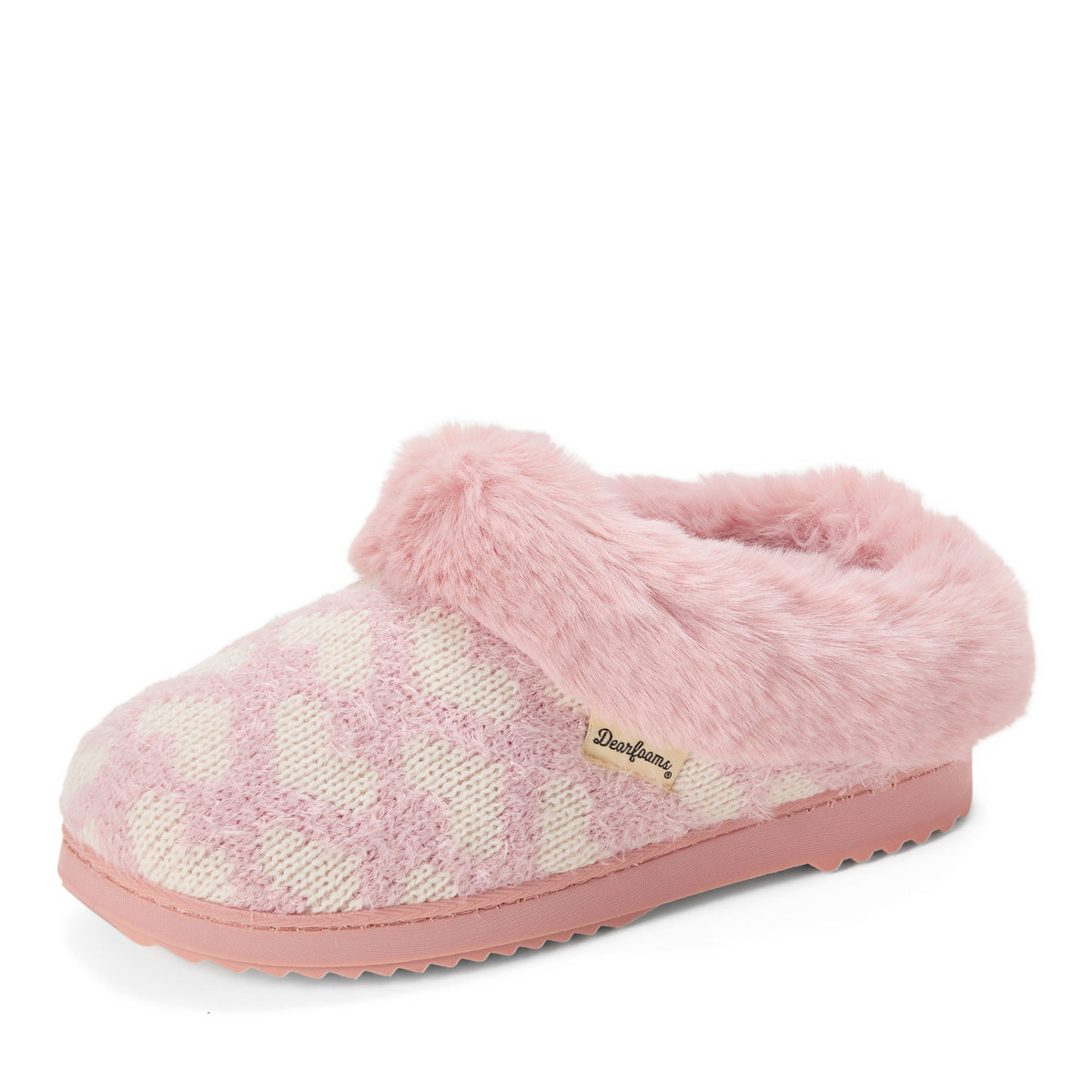 Women's Hannah Festive Knit Clog | Dearfoams