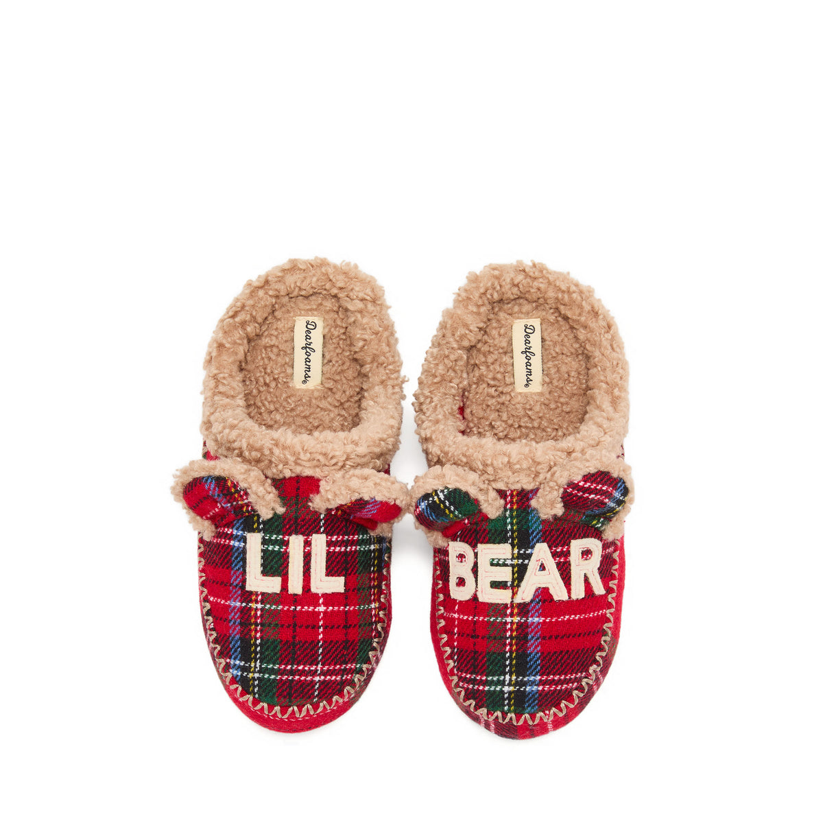 Kids Lil Bear Closed Back | Dearfoams