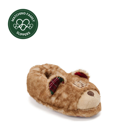 Kids Lil Bear Closed Back | Dearfoams