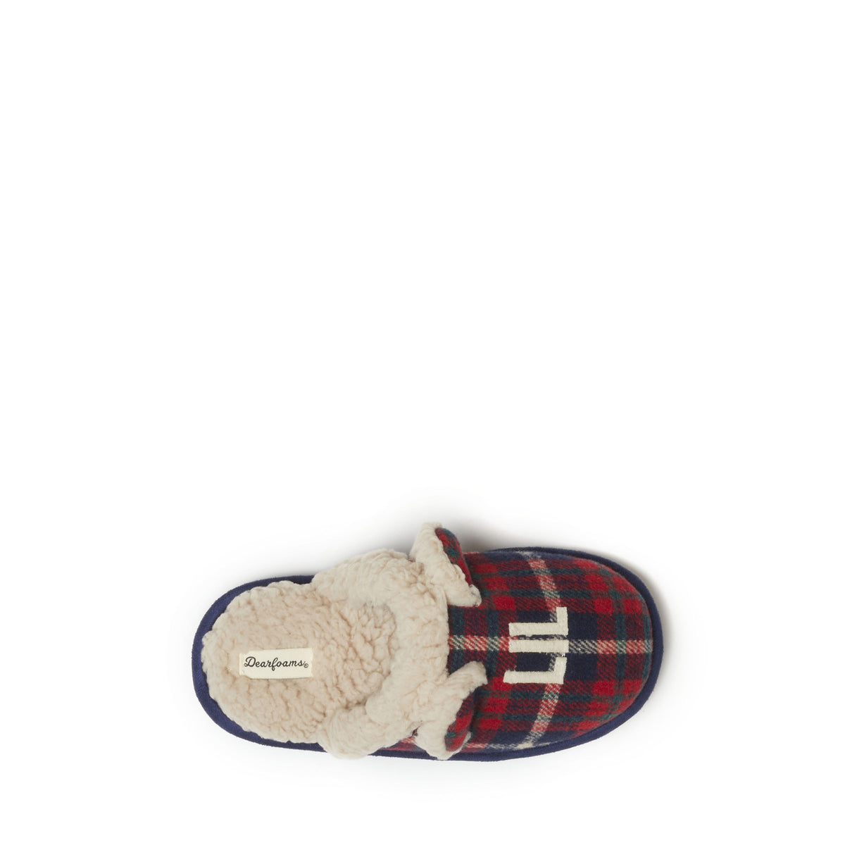 Kids Lil Bear Plaid Scuff | Dearfoams
