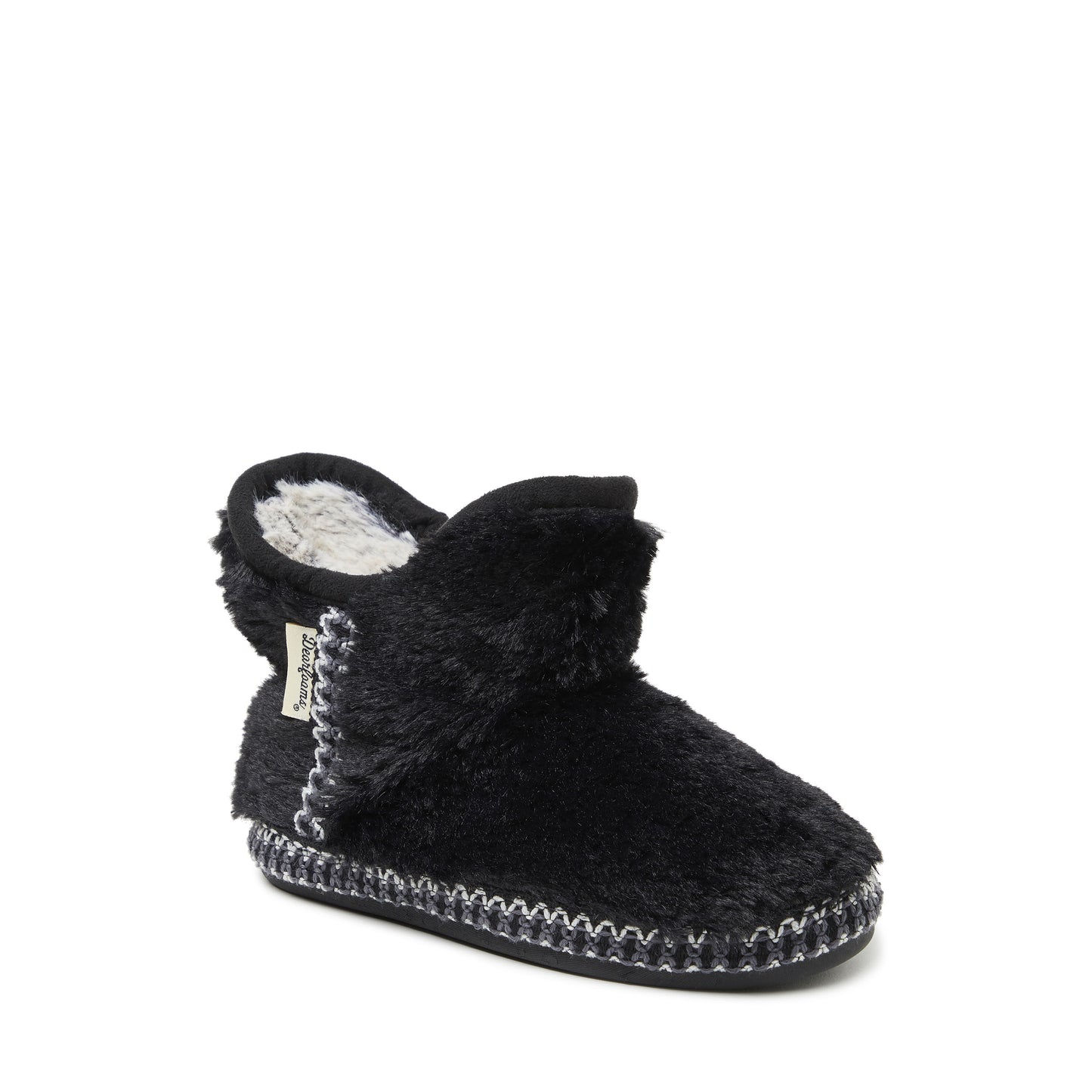 Kids Charlotte Furry Bootie Slipper | Dearfoams