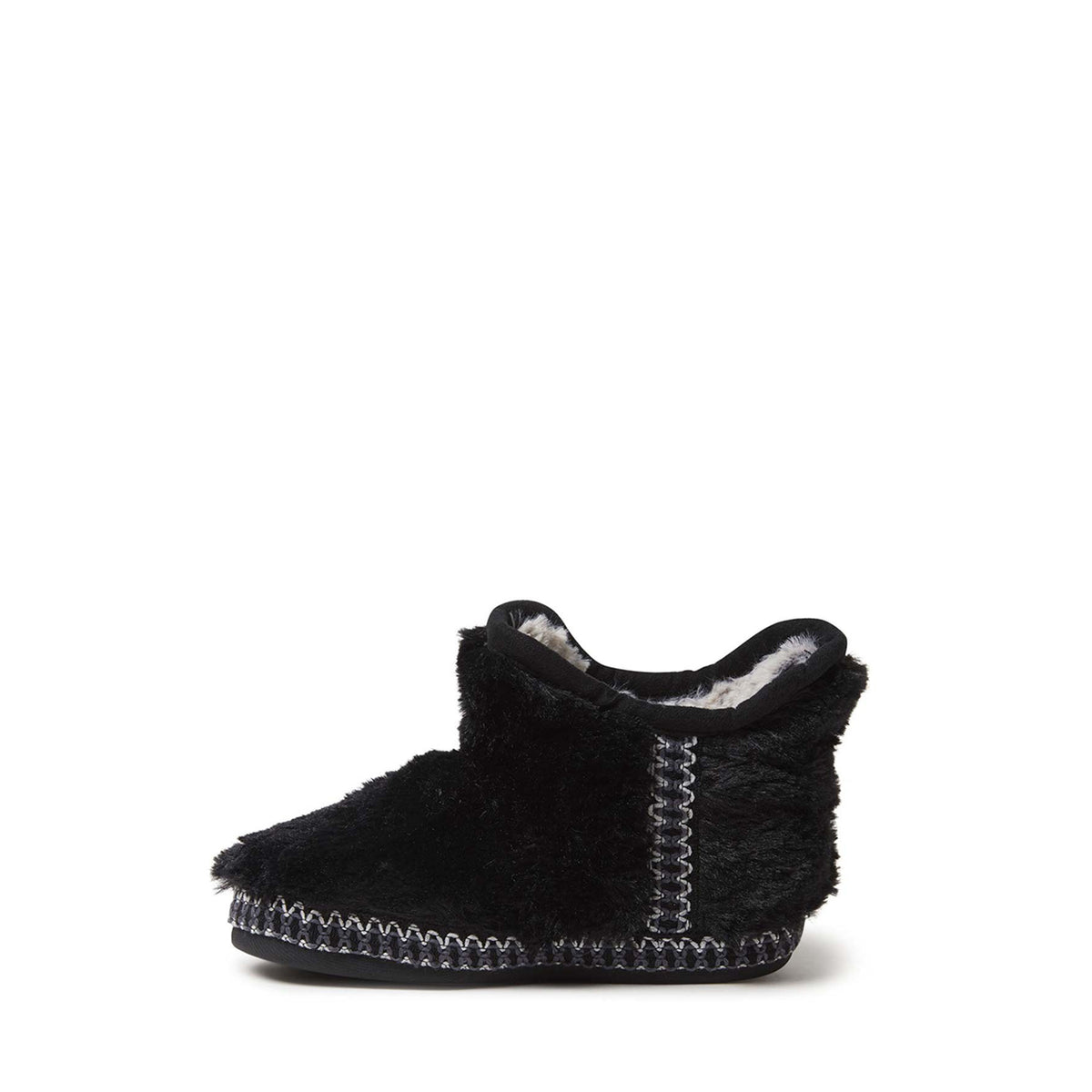 Kids Charlotte Furry Bootie Slipper | Dearfoams