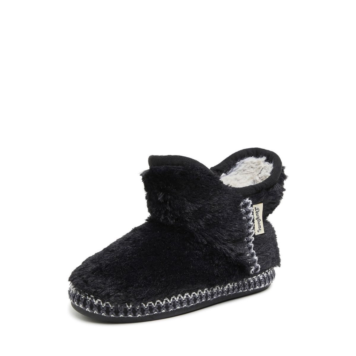 Kids Charlotte Furry Bootie Slipper | Dearfoams