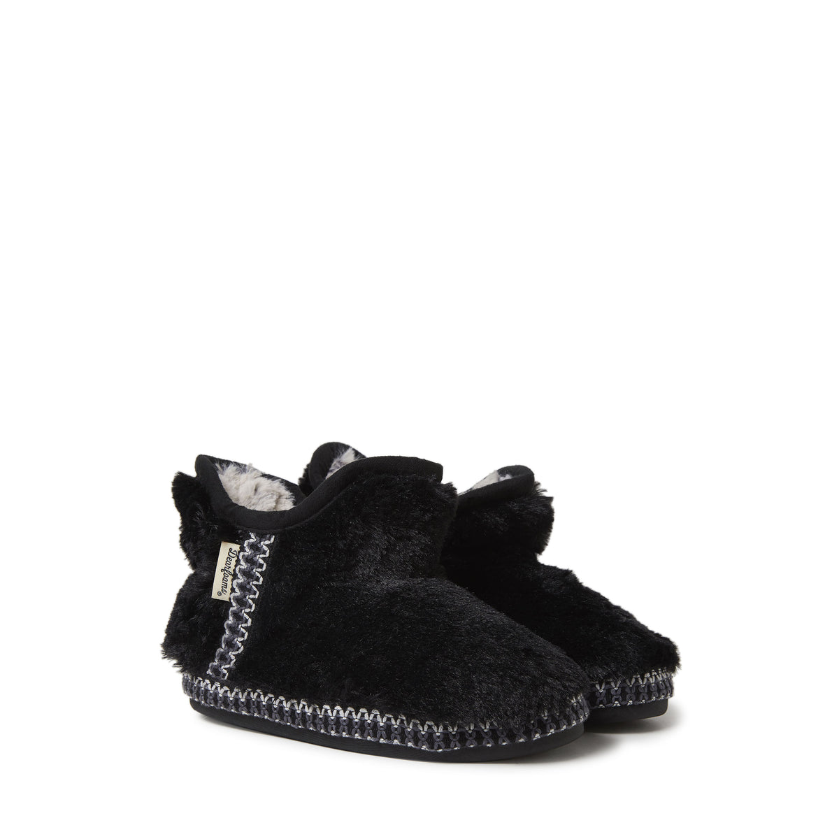 Kids Charlotte Furry Bootie Slipper | Dearfoams